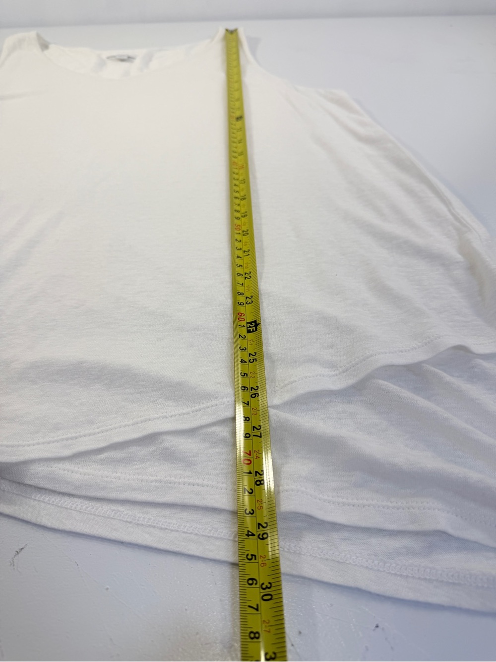Pure Jill J. Jill Sleeveless V-Neck White Linen Rayon Blend Tank Top Sz XLP - Picture 9 of 11
